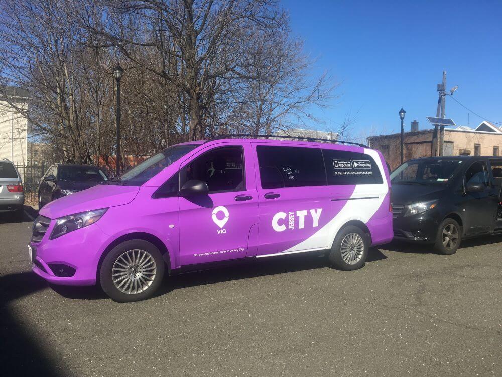 Via On-Demand Van Service to Commence in Under-Served Jersey City Neighborhoods on Feb. 25