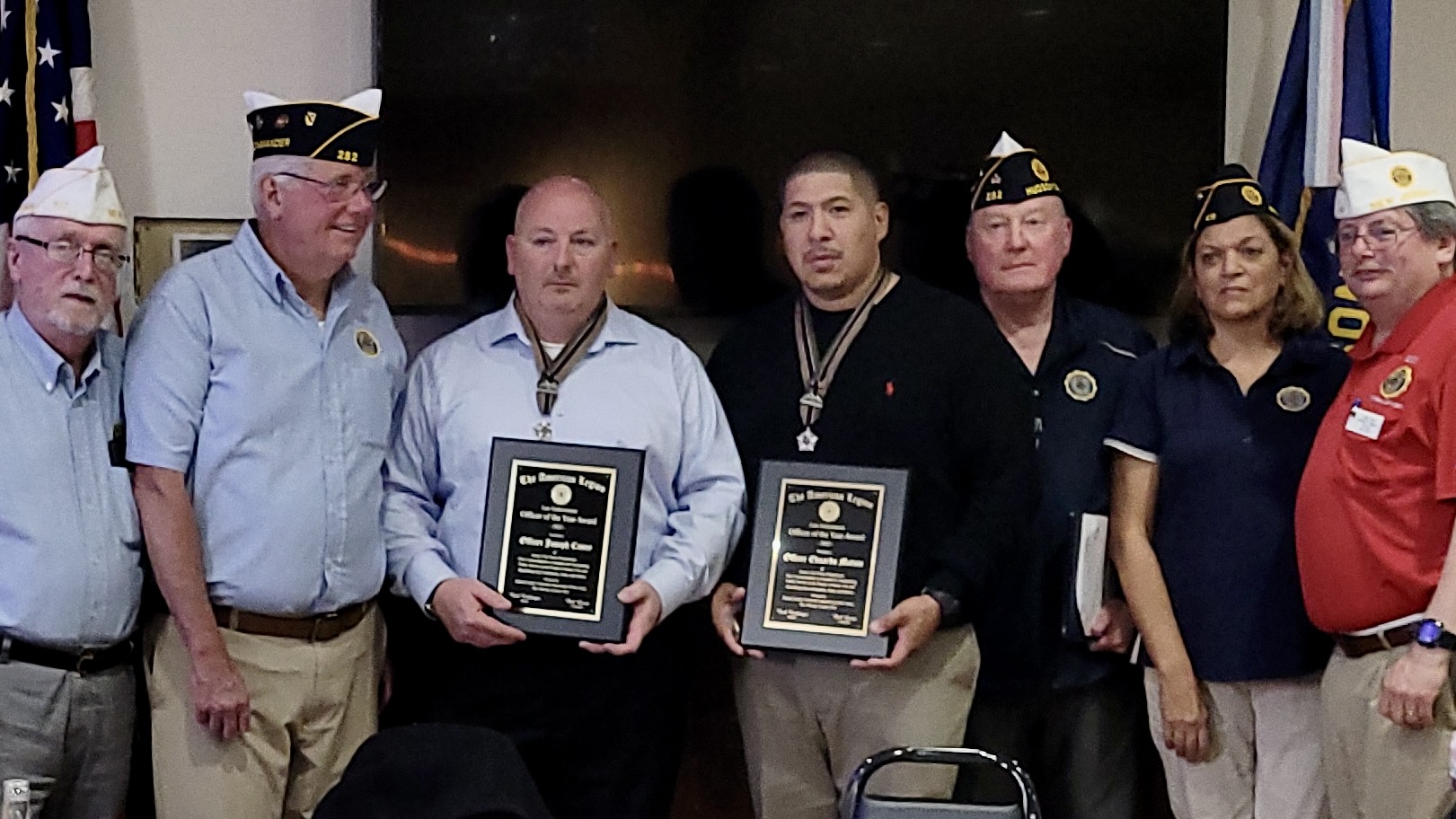 American Legion Honors Local Policemen Who Saved Infant